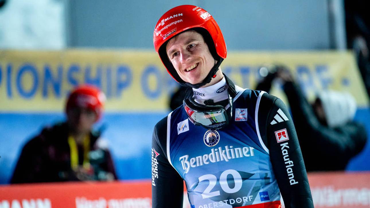 Karl Geiger sprang in Willingen aufs Podest