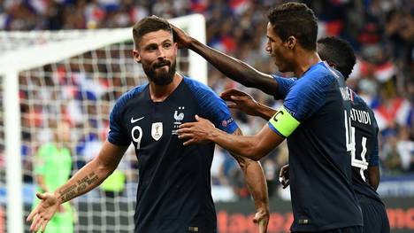 Olivier Giroud erzielte das Siegtor für Frankreich gegen die Niederlande