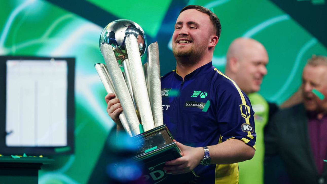 Luke Littler wurde 2025 erstmals PDC-Weltmeister