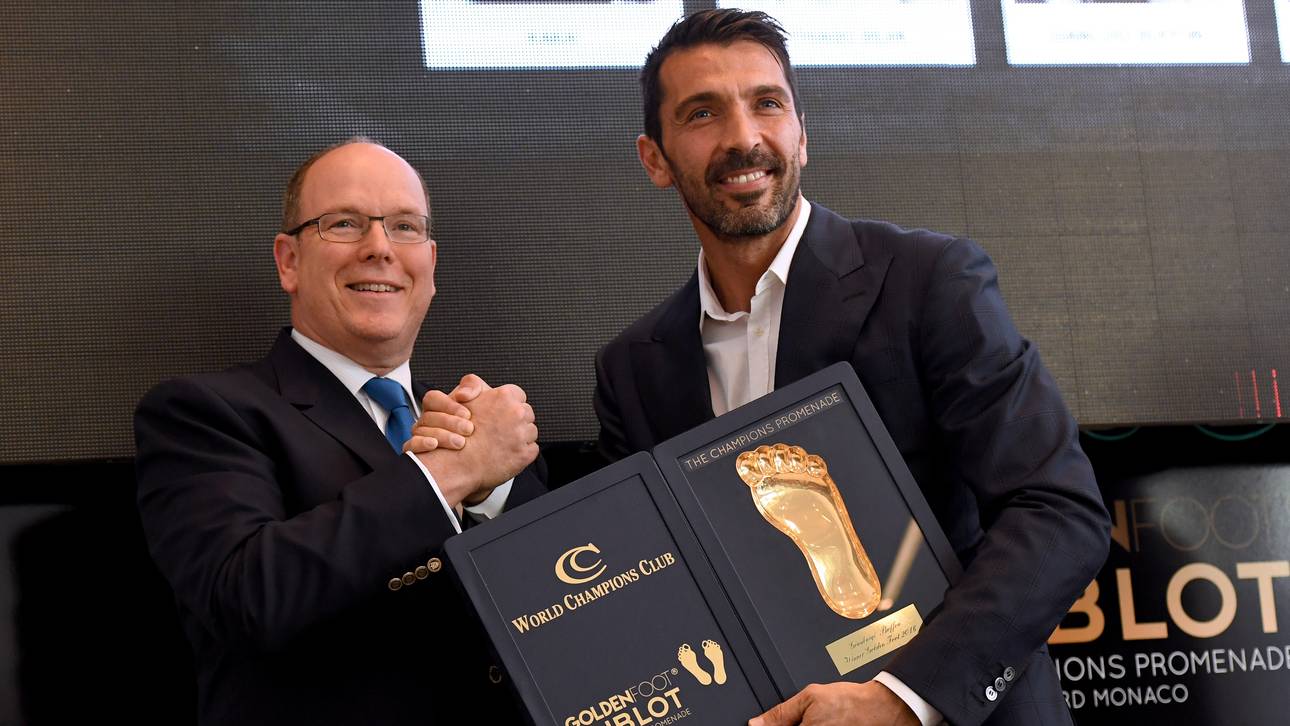 Buffon mit „Golden Foot“ geehrt