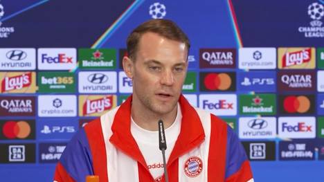 Bayern-Torwart Manuel Neuer erklärt in der Pressekonferenz , was ihm ein Champions-League-Finale in Madrid persönlich bedeuten würde.