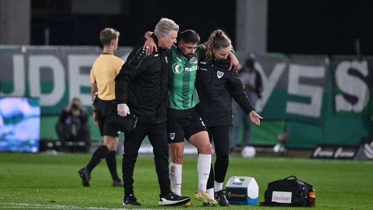 Verletzungsdrama in der 2. Liga