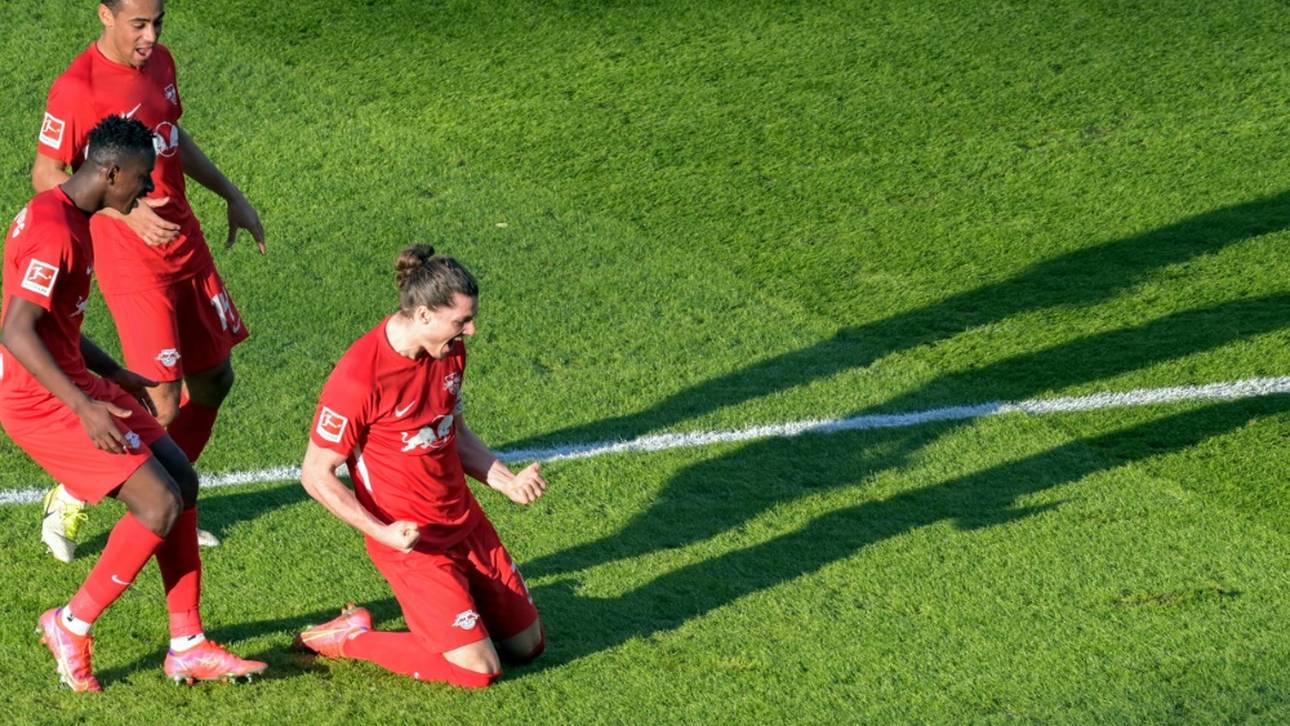 Dank Kunstschütze Sabitzer: RB Leipzig heizt Titelkampf an