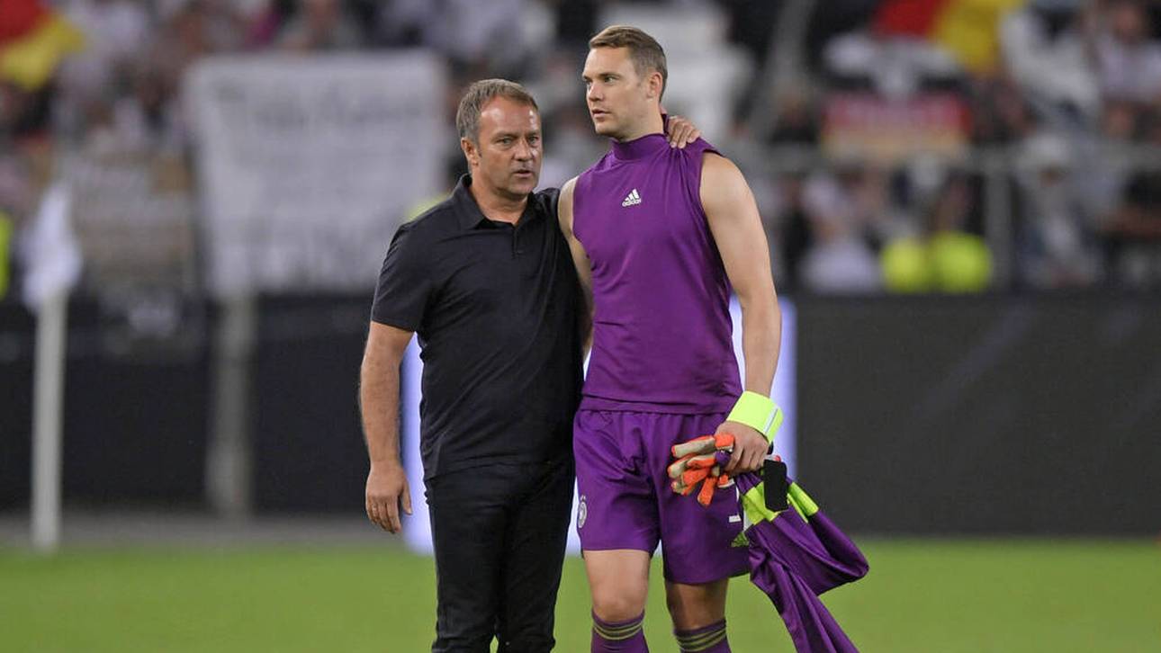 Hansi Flick ist bestürzt wegen Manuel Neuer