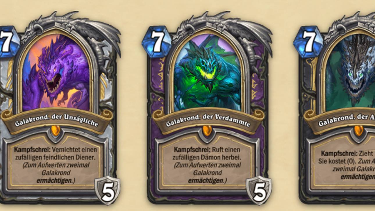Galakrond Versionen