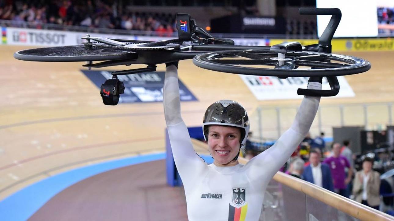 Hinze sprintet zu Gold im Keirin