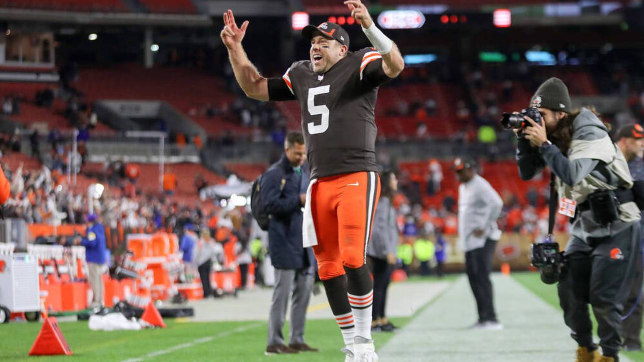 Mayfield-Ersatz führt Browns zum Sieg