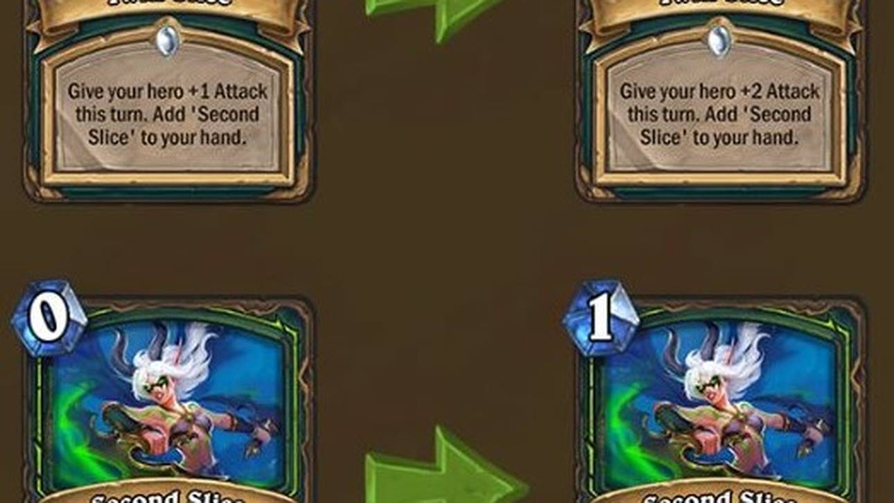 Doppelschnitt wird sowohl bei den Manakosten als auch beim Effekt verändert.