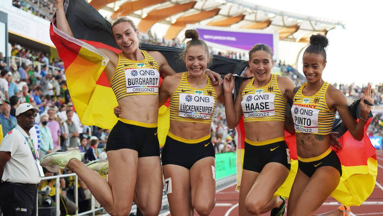 Denkwürdige Szenen nach WM-Coup