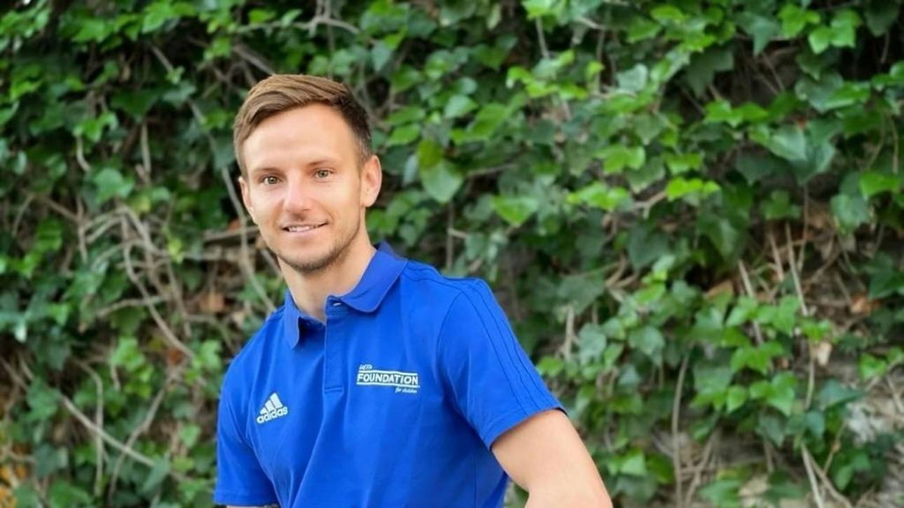 Herz für Kinder: Ivan Rakitic ist Teil der Kinder-Stiftung der UEFA