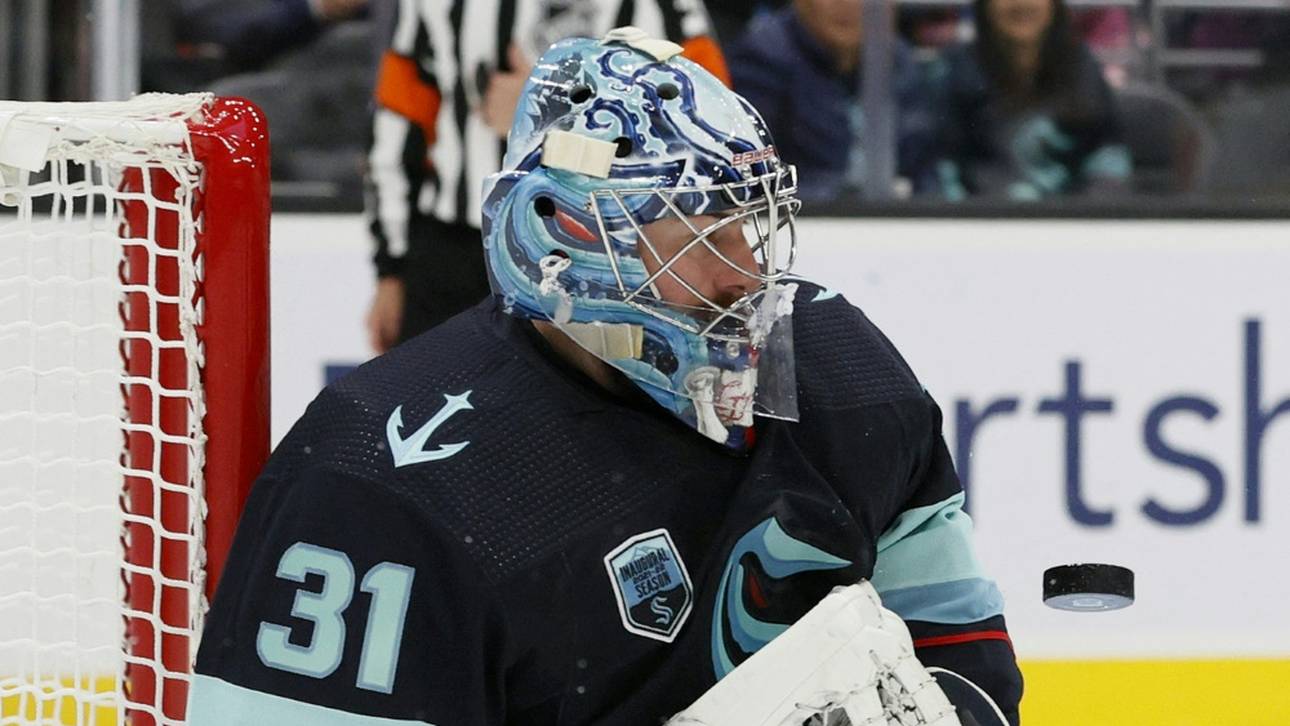 Starker Grubauer führt Seattle zum Sieg