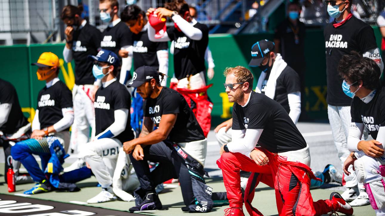 Kniefall: Gegenwind für Hamilton