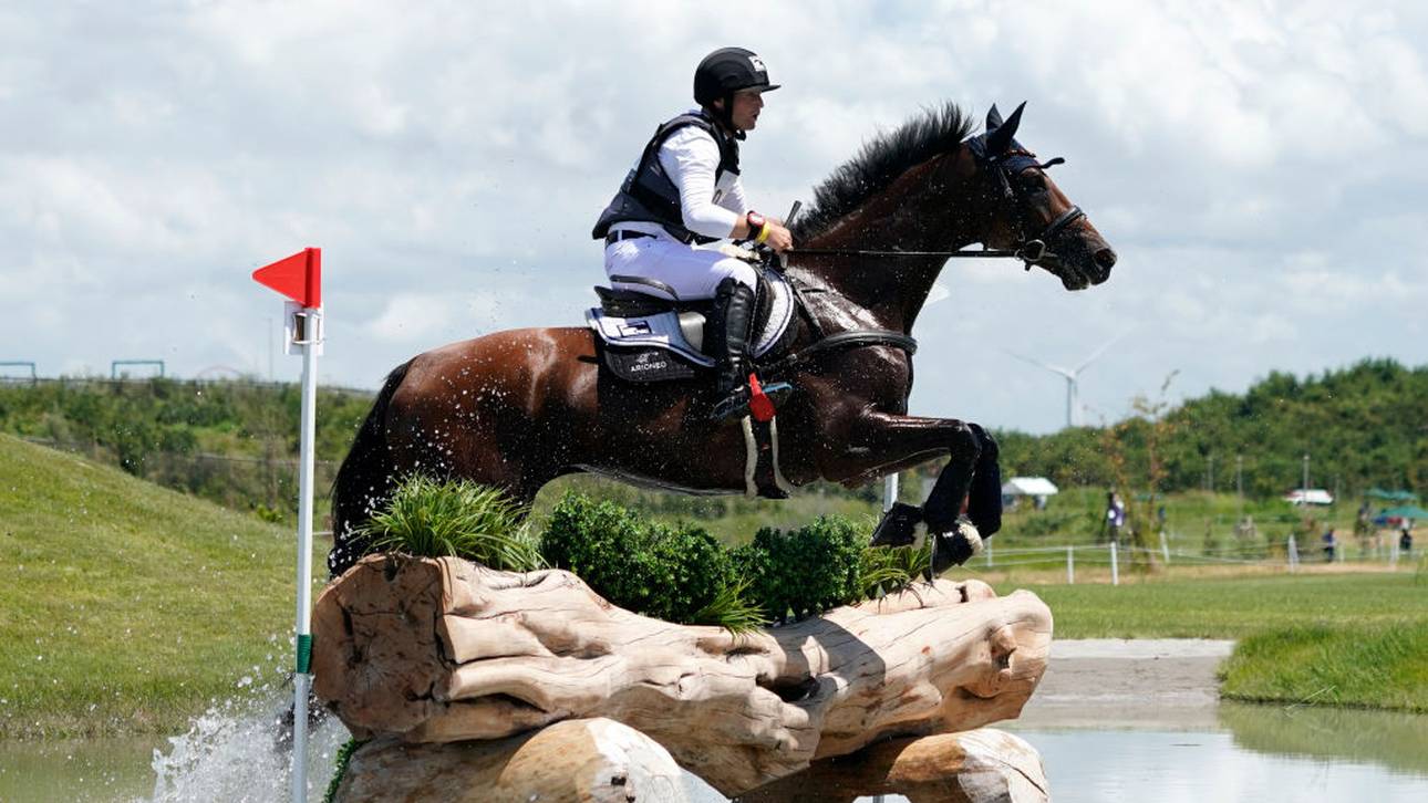 Vielseitigkeitsreiter auf Goldkurs