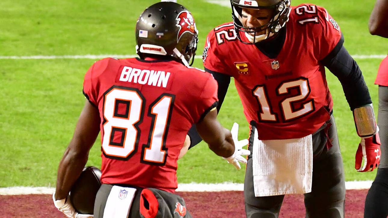 Tom Brady und Antonio Brown