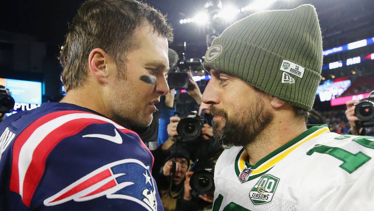 Gigantenduell Brady vs. Rodgers