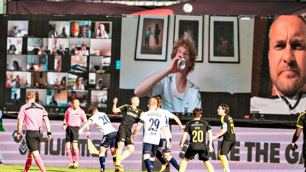 Aarhus spielt vor „virtuellen“ Fans
