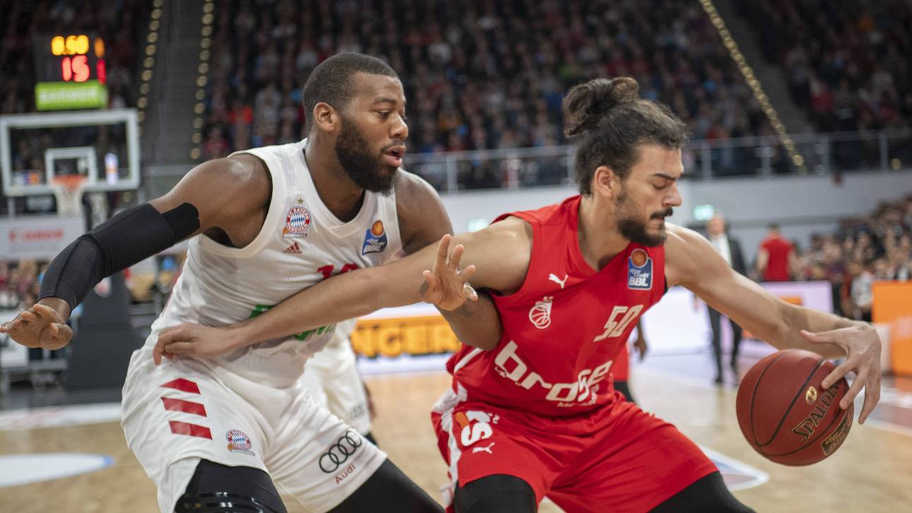 Bayern mit Zittersieg in Bamberg