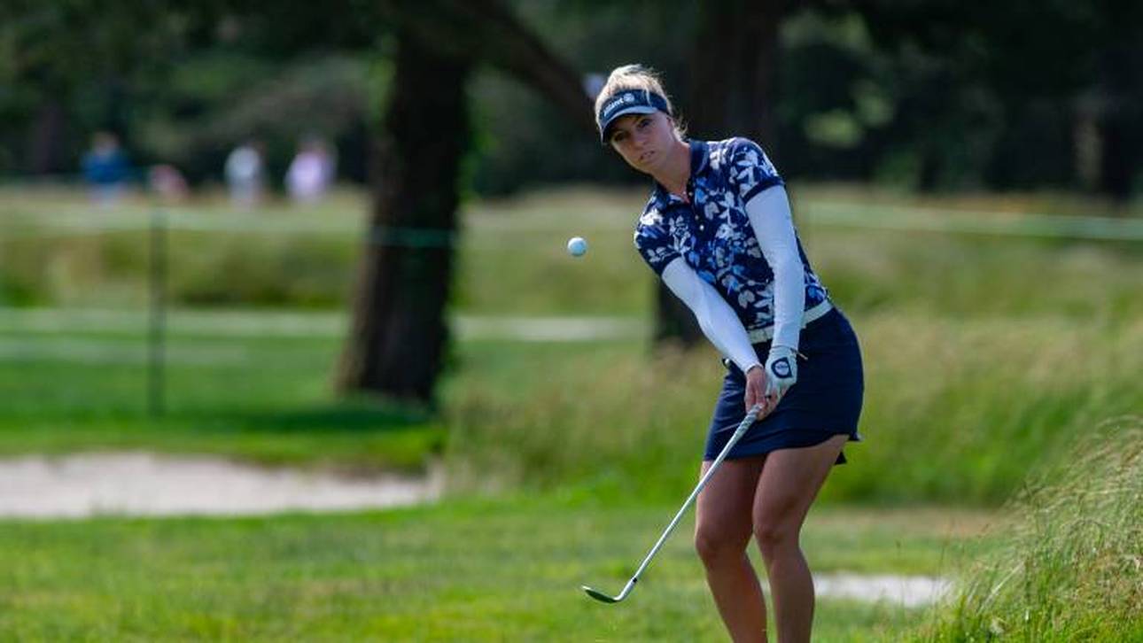 Deutsche Golferin bei Major vorn