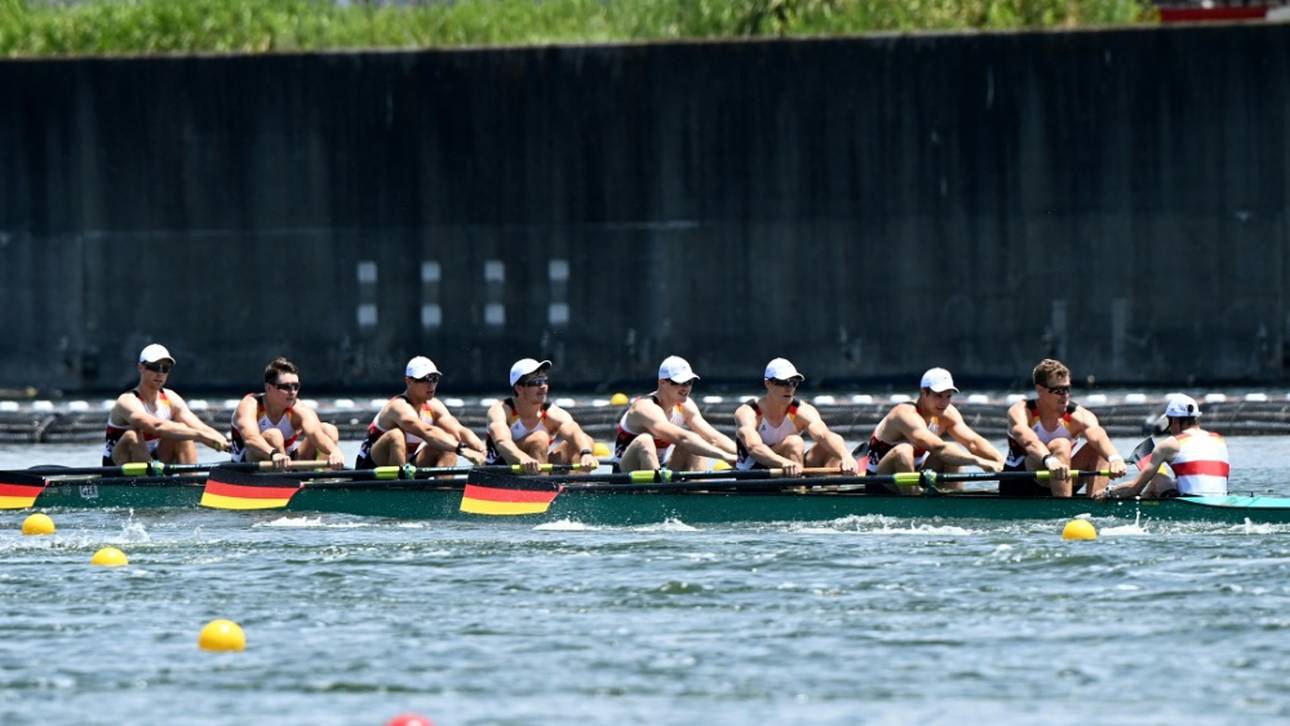Hügelregatta: Deutschland-Achter siegt