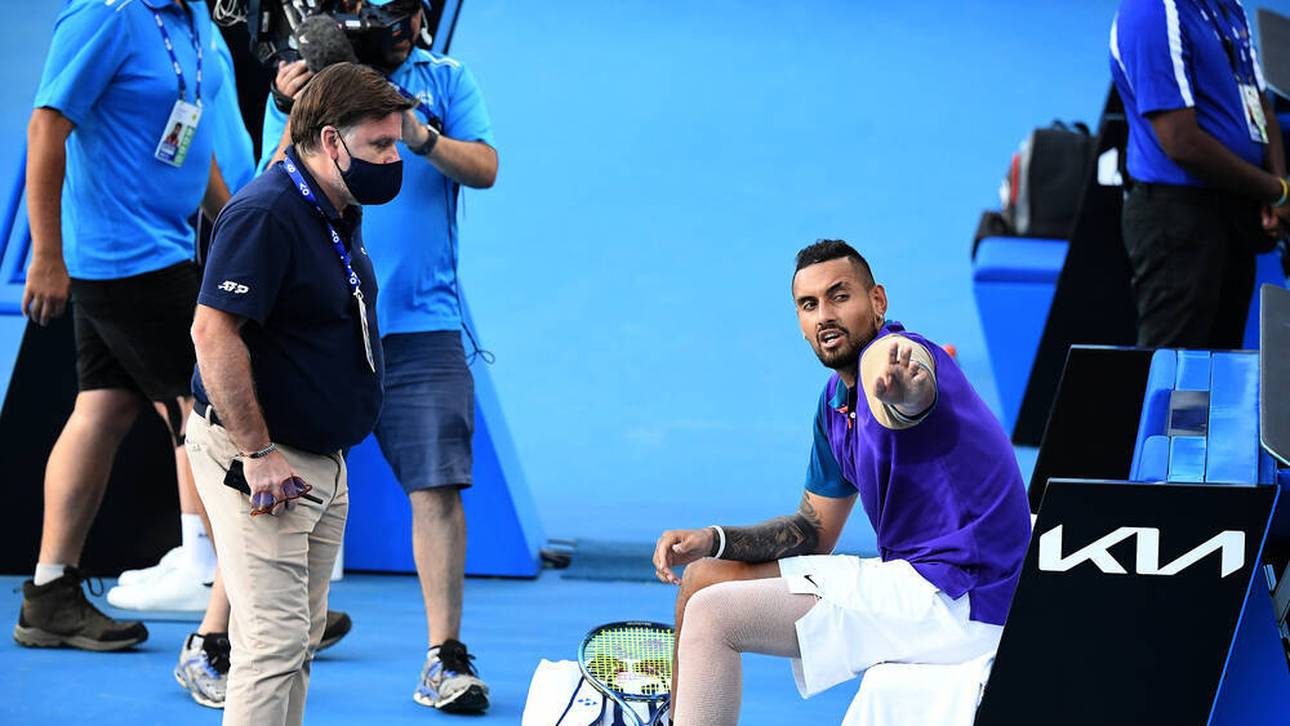 Kyrgios: Ausraster und Ekel-Aktion