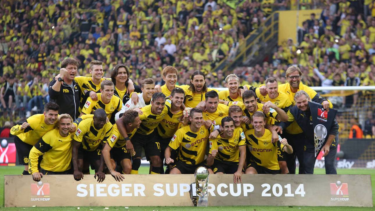 Im August 2014 war die Welt bei der Borussia noch in Ordnung