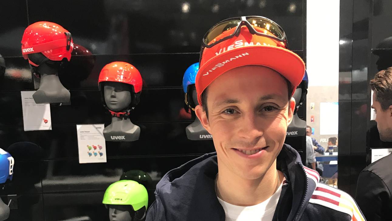 SPORT1 traf Eric Frenzel bei der ISPO in München