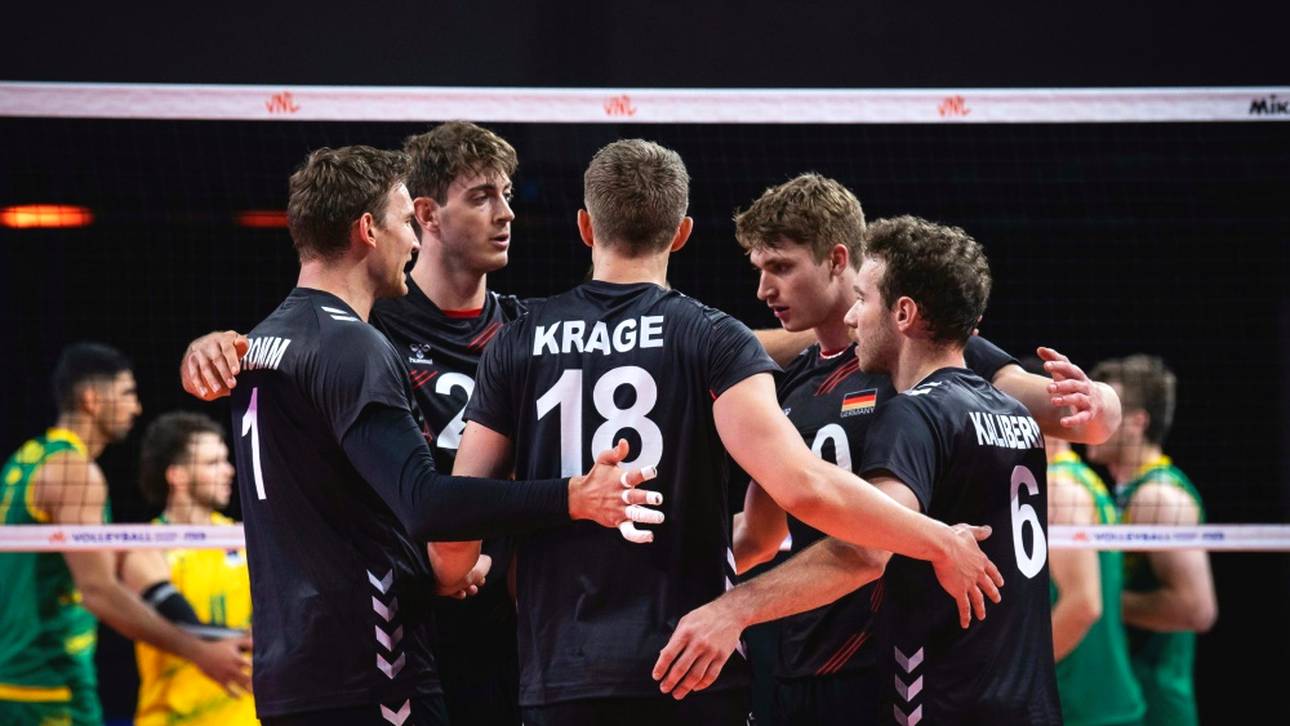Auftaktsieg für deutsche Volleyballer