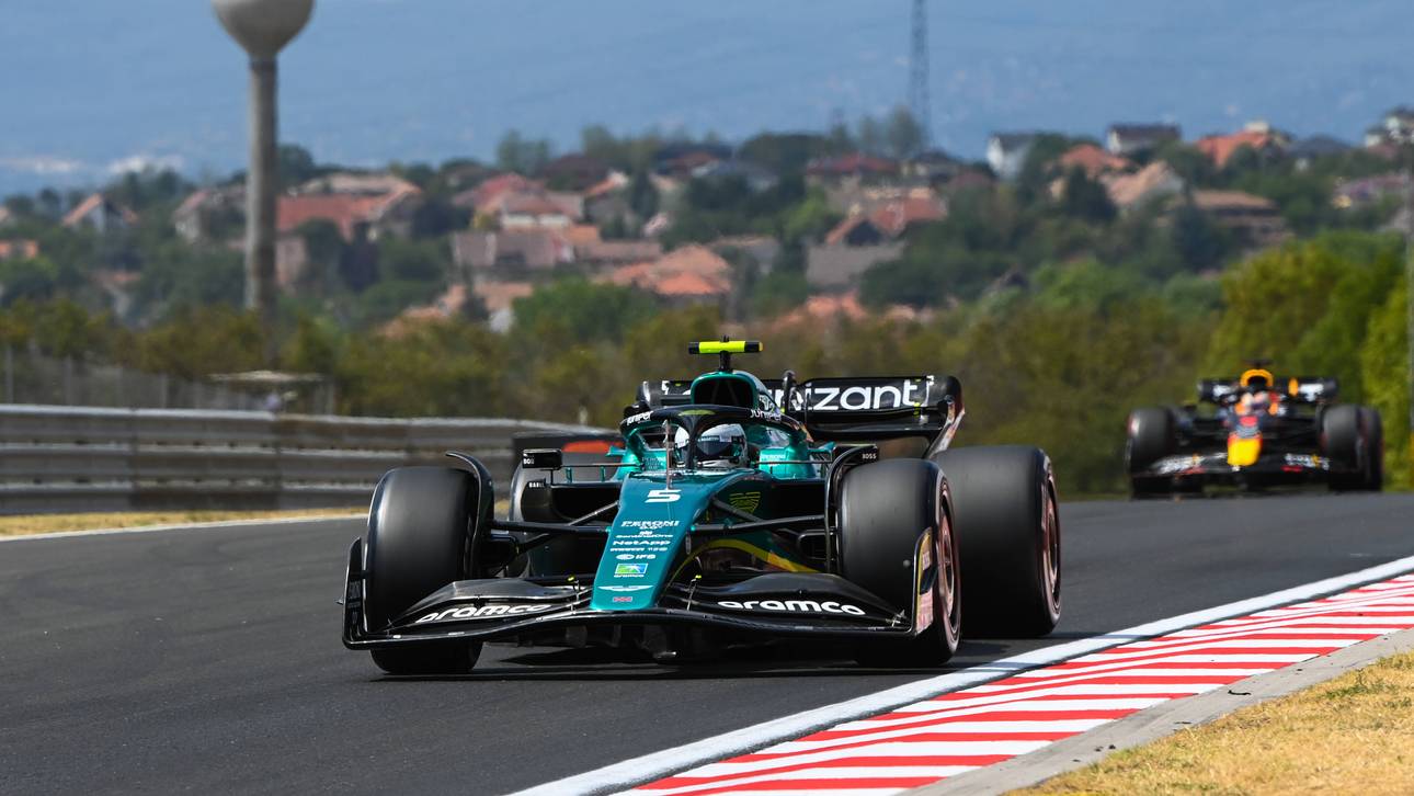 Vettel lautstark gefeiert