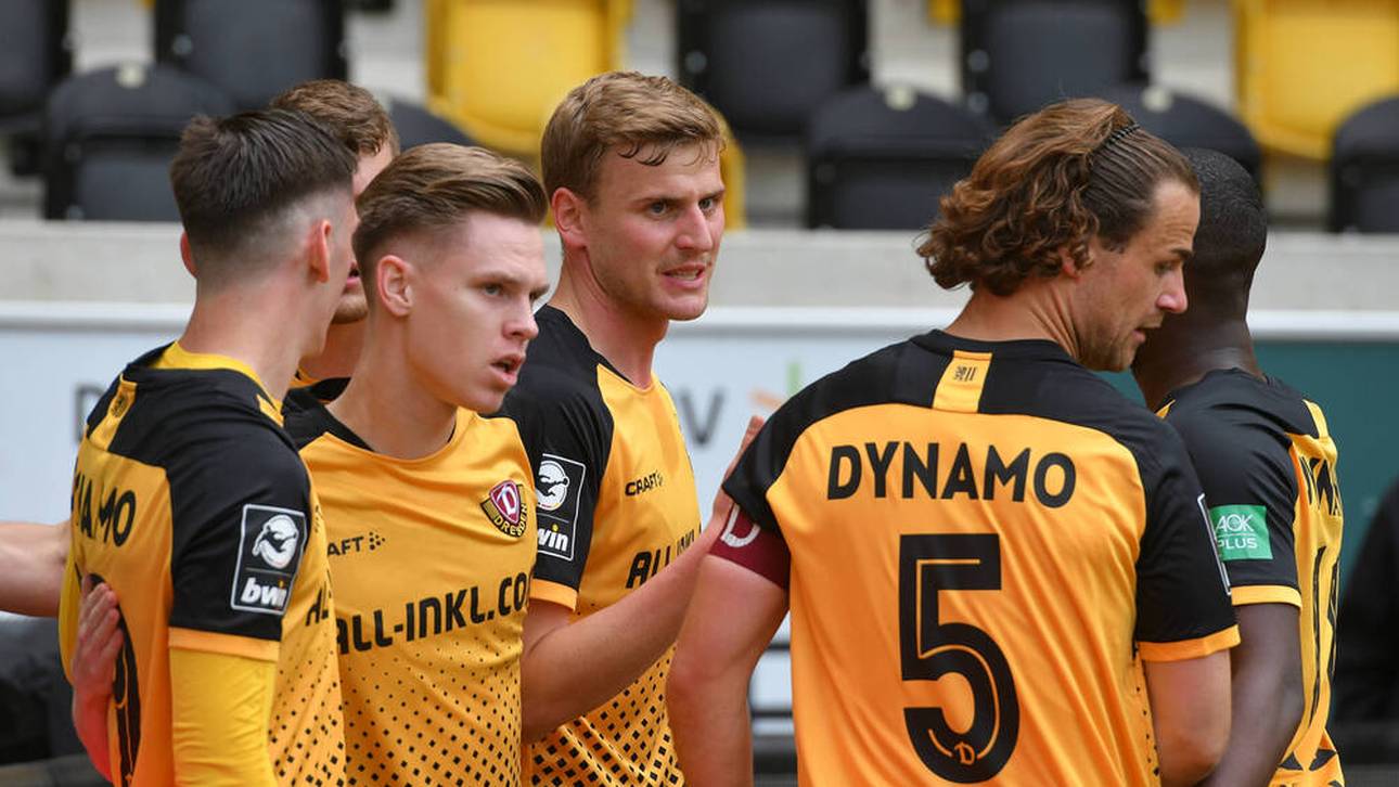 Dynamo feiert Aufstieg in 2. Liga