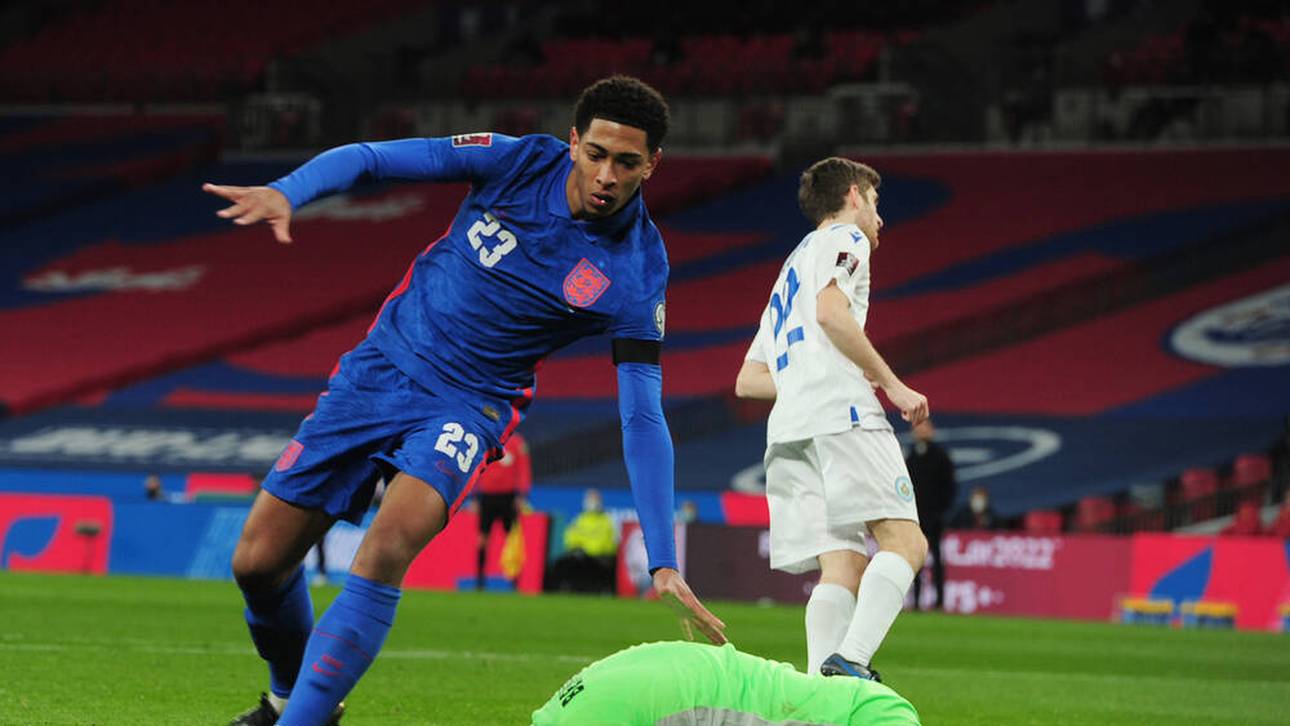 England feiert BVB-Star Bellingham