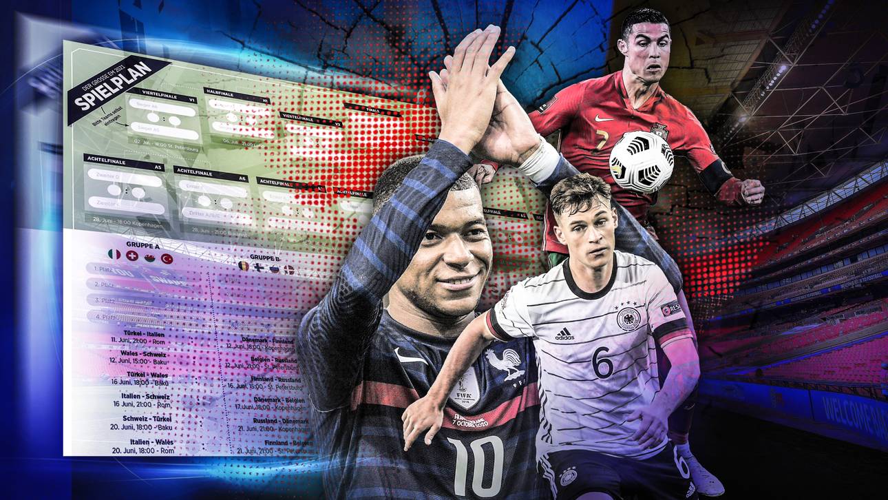 EM-Spielplan zum Ausdrucken