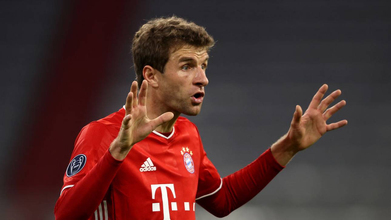 Müller schimpft laut über Schiri