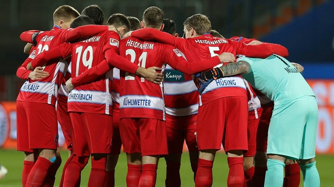 Heidenheim setzt sich oben fest