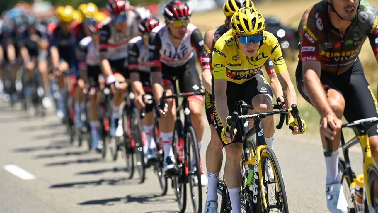 Sturzfestival mit dem Gelben Trikot