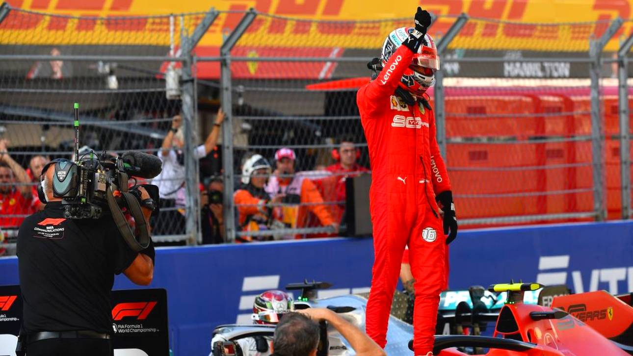 Pole! Leclerc wie einst Schumacher