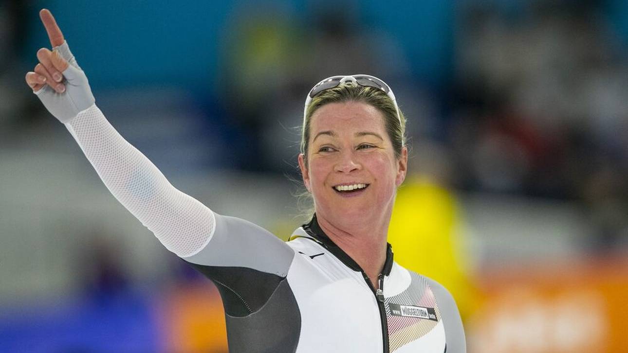 Olympische Rekorde: Claudia Pechstein nahm an sieben Olympischen Spielen teil.