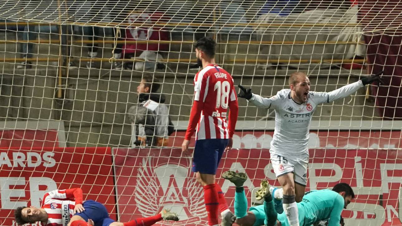 Atlético blamiert sich im Pokal