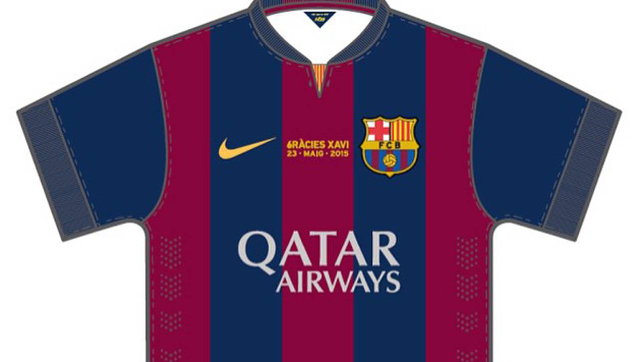 FC Barcelona Xavi Trikot