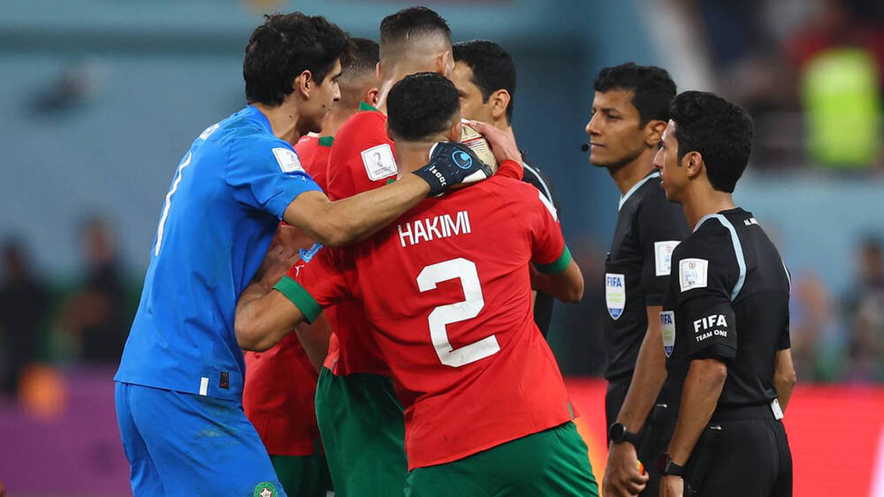 „Hakimi wurde in die Kabine gedrängt“