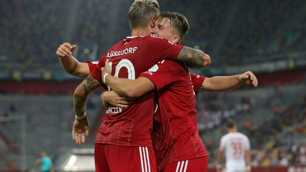 Sieg gegen Rostock: Düsseldorf klettert auf Platz vier