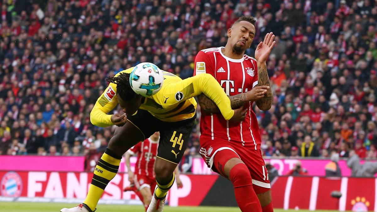 JEROME BOATENG: Von der Verletzung aus dem Länderspiel war beim Weltmeister nichts mehr zu spüren. Hatte Batshuayi locker im Griff - SPORT1-Note: 2