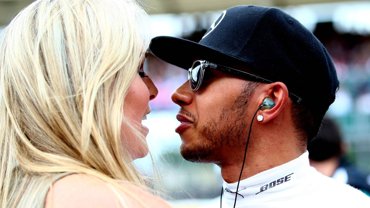 Auch um Formel1-Star und Lebemann Lewis Hamilton ranken sich Gerüchte, da Vonn mehrfach ein Formel1-Rennen besucht
