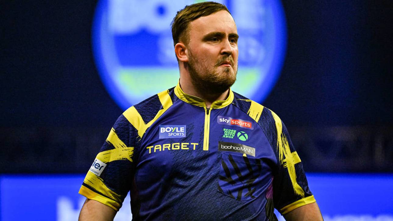 Luke Littler steht beim World Grand Prix im Viertelfinale