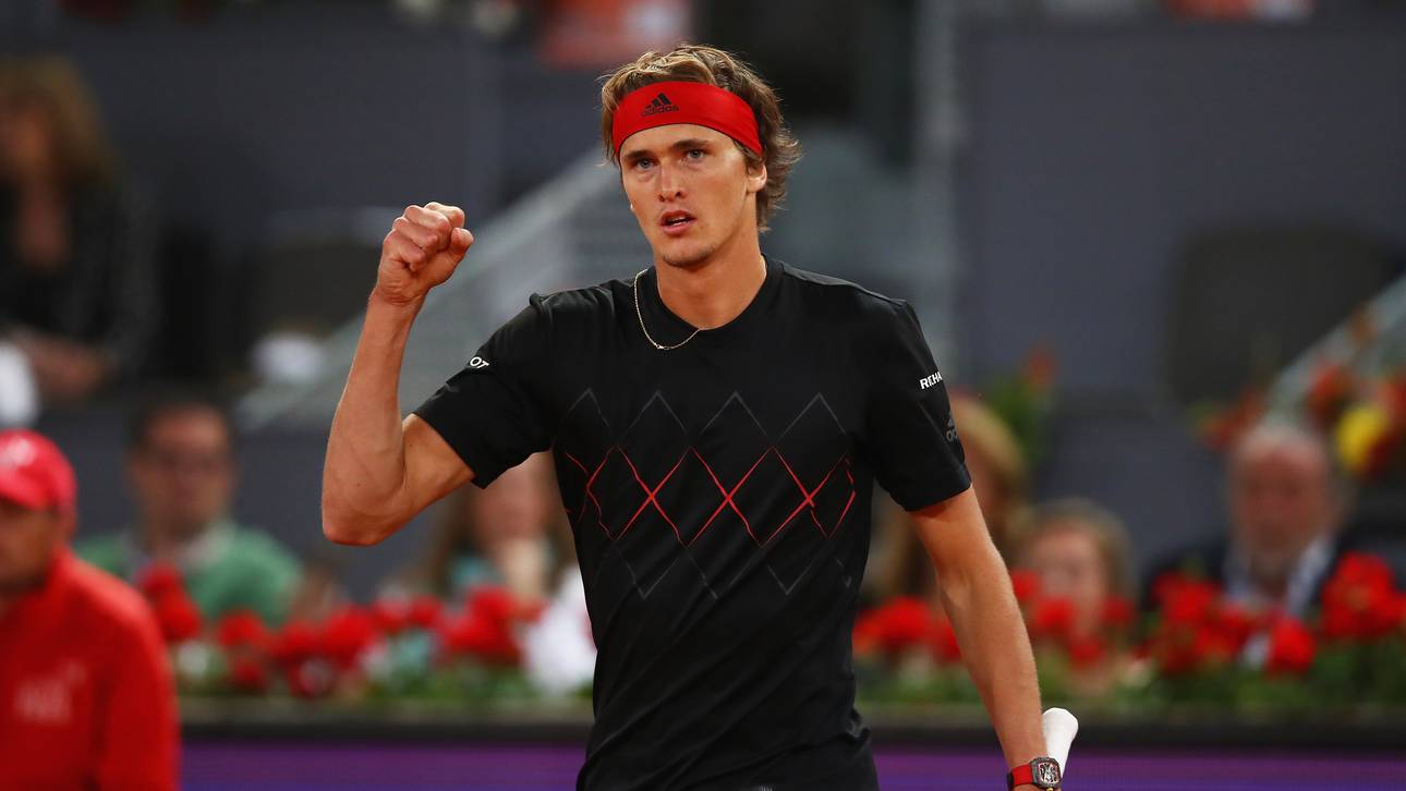 Zverev erreicht Finale von Madrid