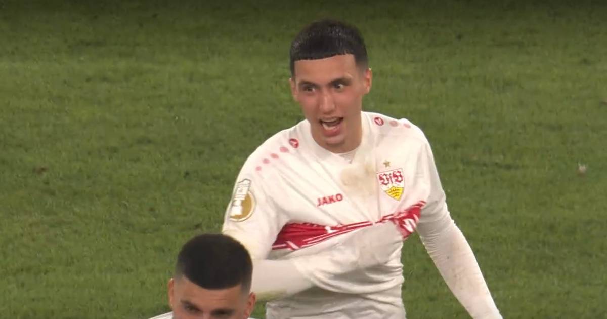 DFB-Pokal: VfB-Star El Khannouss übergibt sich auf dem Platz