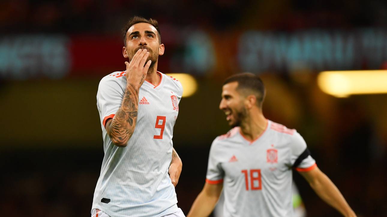 Doppelpack! Alcacer-Gala für Spanien