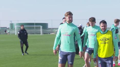 Im Trainingslager in Murcia legte Werder Bremen die Basis für die Bundesliga-Rückserie. Aufgrund der starken Hinrunde herrscht beste Stimmung. Für Unruhe sorgt allerdings Niclas Füllkrugs Beraterwechsel.