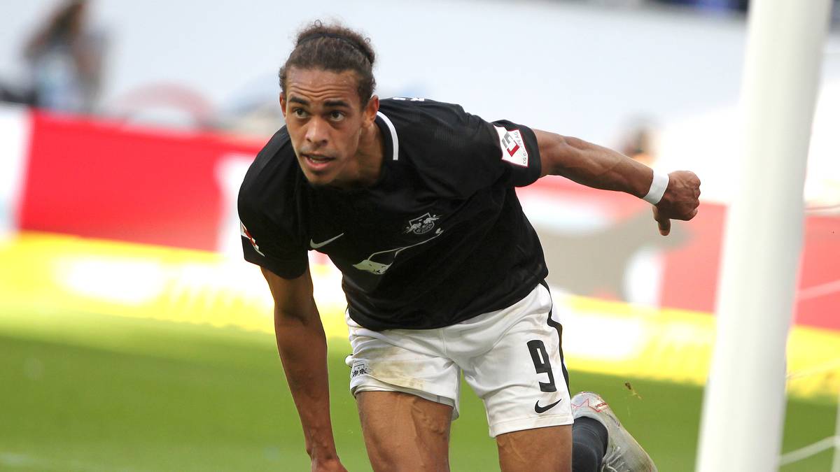 PLATZ 10: Yussuf Poulsen (RB Leipzig) - 15 Tore