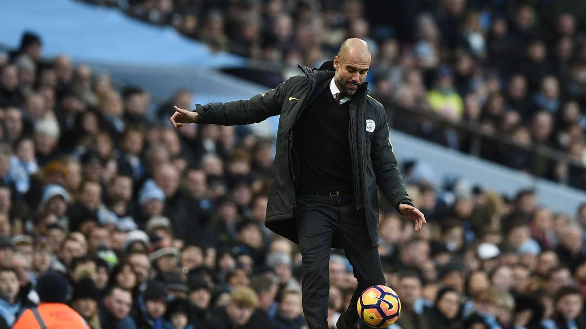 PLATZ 1 - PEP GUARDIOLA (Manchester City): 136 Punkte aus 58 Spielen, kein Meistertitel - PUNKTESCHNITT: 2,34 pro Spiel