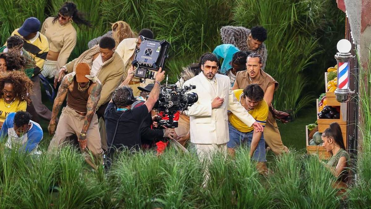 Bad Bunny wurde frenetisch gefeiert.